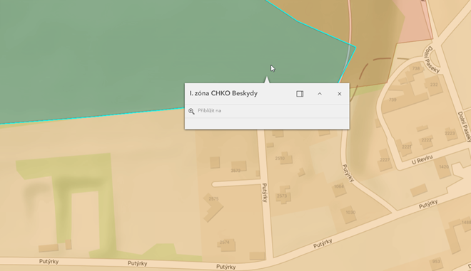 CHKO Beskydy, Zóna II.