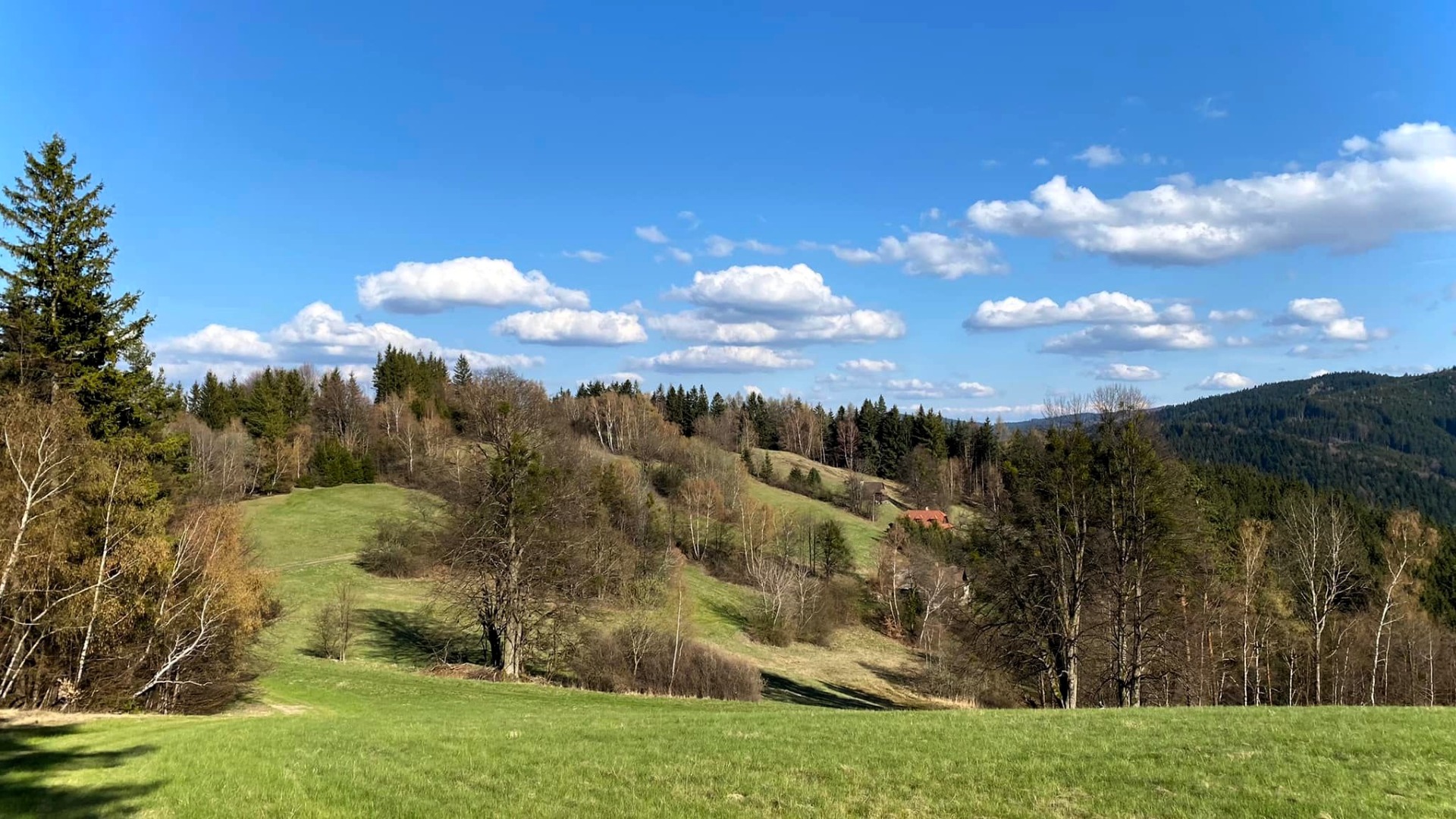 Křišťálově čistý vzduch, chráněná příroda CHKO Beskydy.