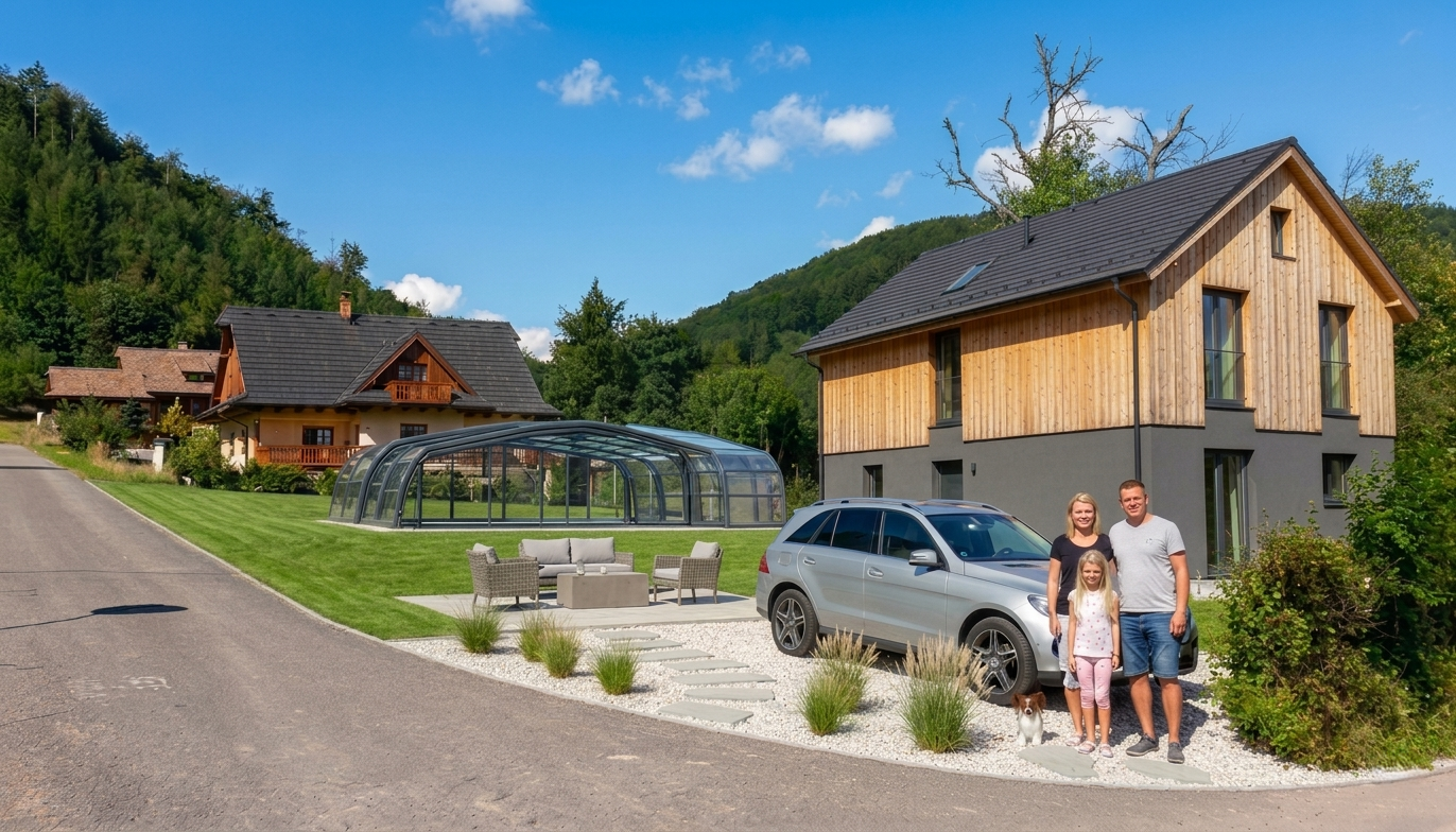 Putýrky, oáza klidu. Váš nový domov.